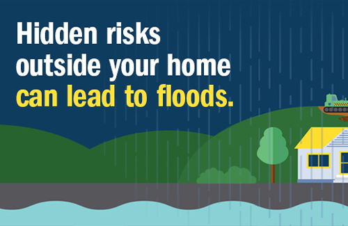 Hidden risk can lead to floods