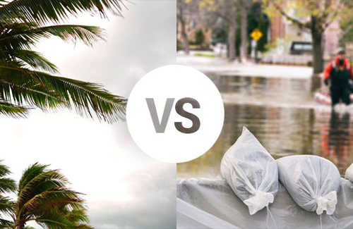 Wind vs. Flood