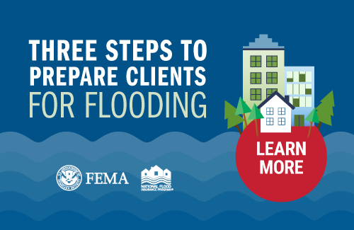 Three Steps to Prepare Clients for Flooding 