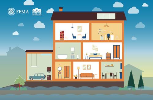 house with various layers and different rooms