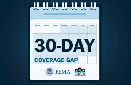 calendar with 30 day coverage gap reminder