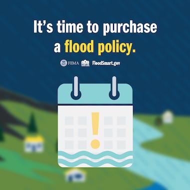 its time to purchase a flood policy