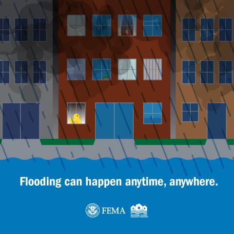 flooding can happen anytime, anywhere