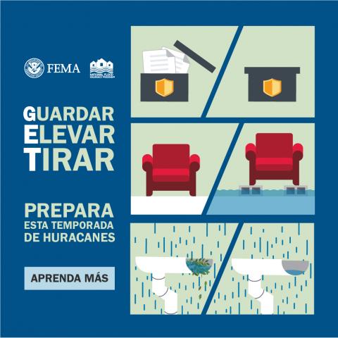 guadar, elevar, tirar