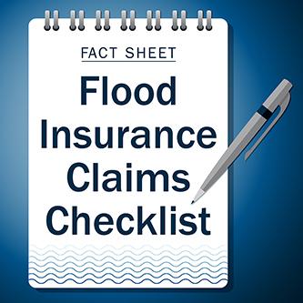NFIP Claims Checklist Policyholder Thumbnail