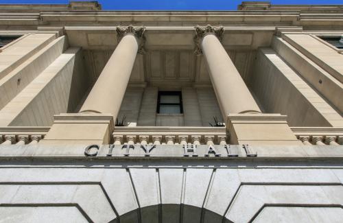 Facade of building