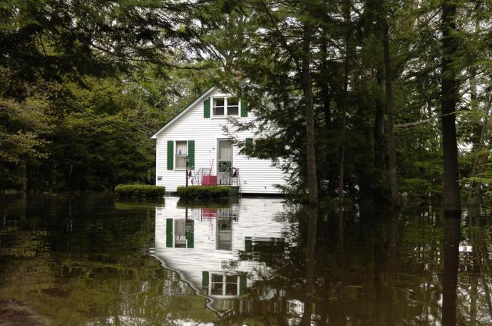 Heavy rainfall, Shapleigh, ME