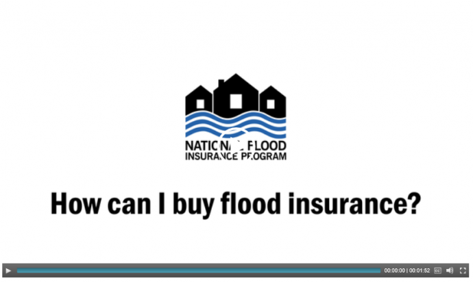 Image with the text "How can I buy flood insurance?"