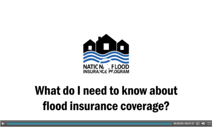 Image with the text "What do I need to know about flood insurance coverage?"