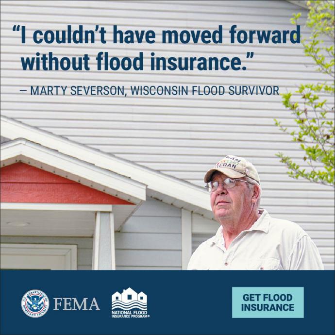 An image of a man standing outside of a house