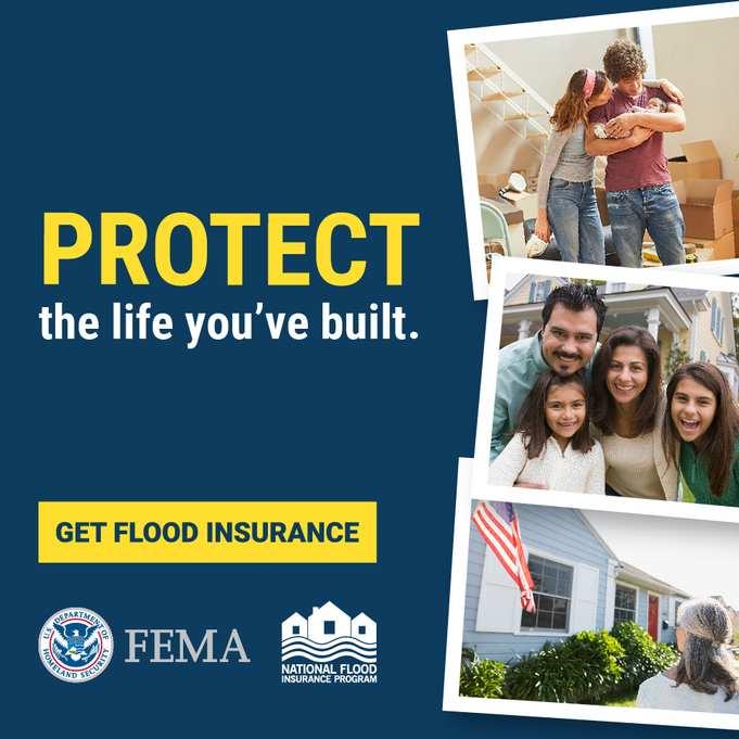 "PROTECT" next to 3 images