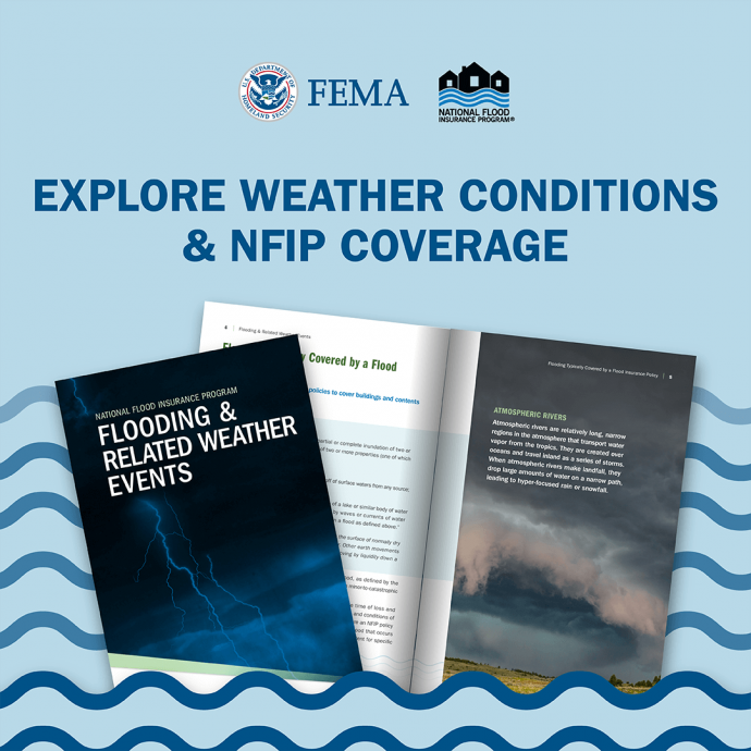 Explore weather conditions & NFIP coverage