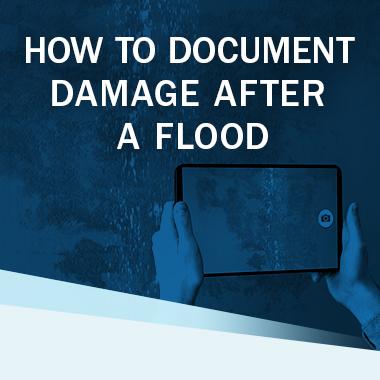 document your flood damage
