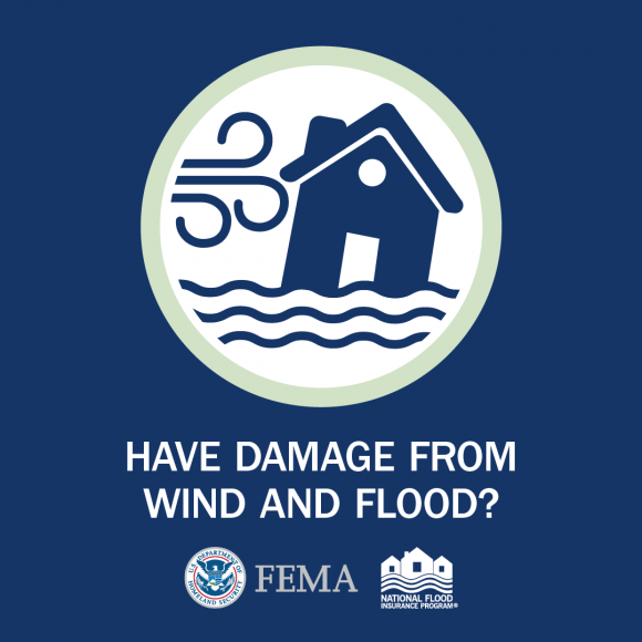 have damage from wind and flood?