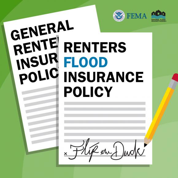 renters flood insurance policy