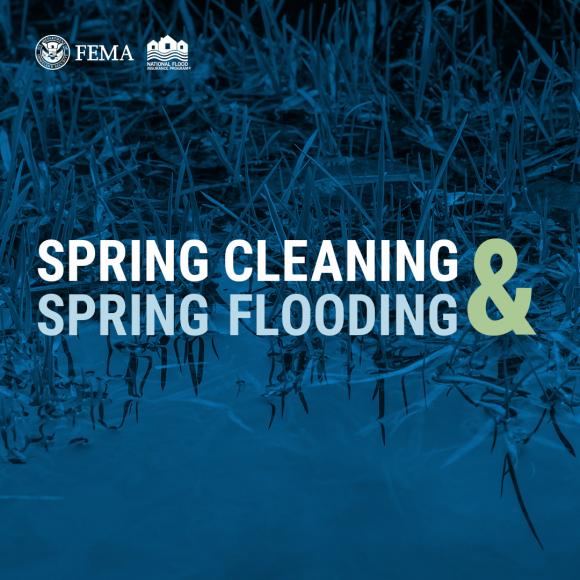 spring cleaning and spring flooding