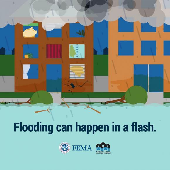 Flooding can happen in a flash