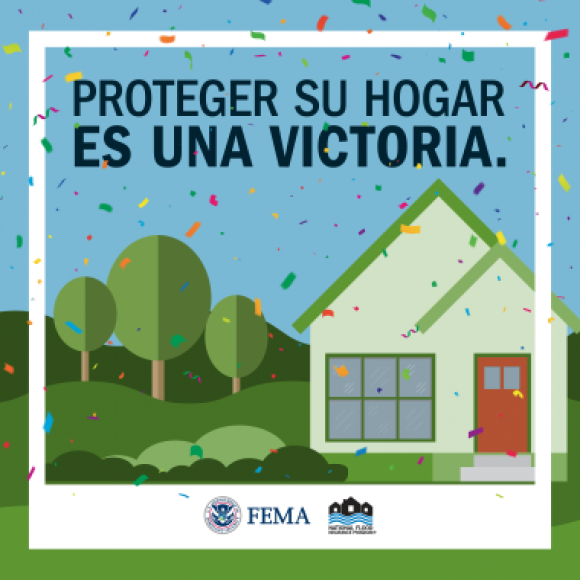 una casa con árboles
