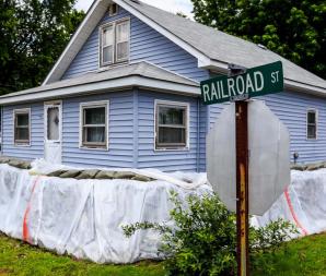 barriers around house