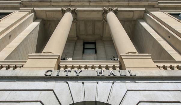 Facade of building