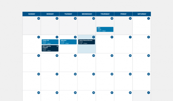 Events Calendar