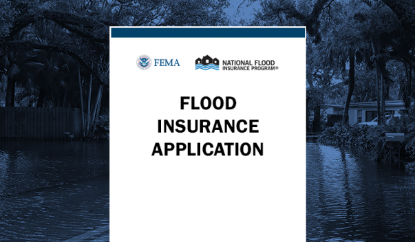 PDF Screenshot: Flood Insurance Application